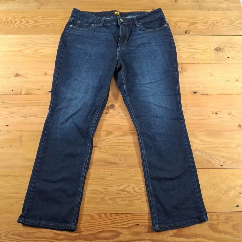 Lee Size 3 Womens Jeans Blue